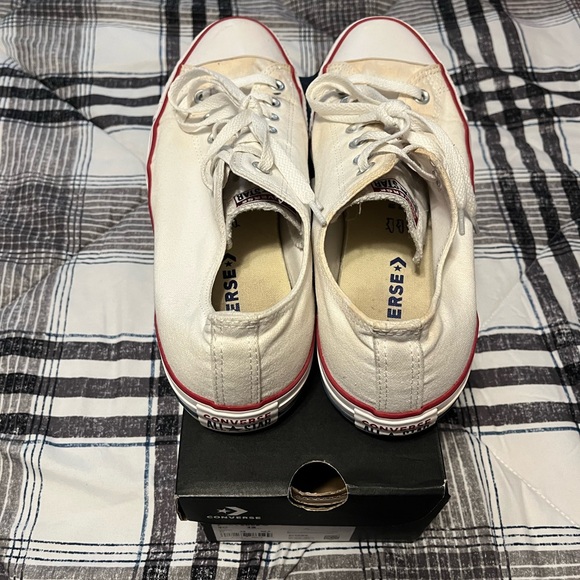 Converse Chuck Taylor All-Star Low Top White Size 10 - Picture 4 of 10